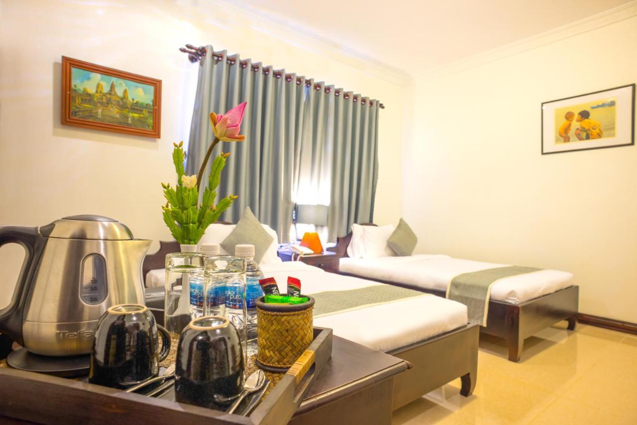 Angkor Tempora Boutique Otel Siem Reap Dış mekan fotoğraf